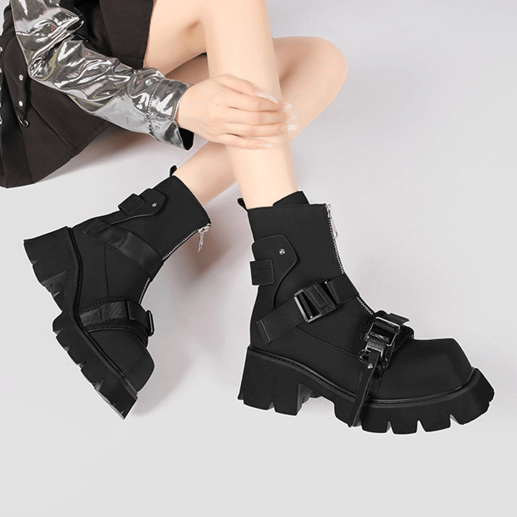 Buckle Streetwear Boots