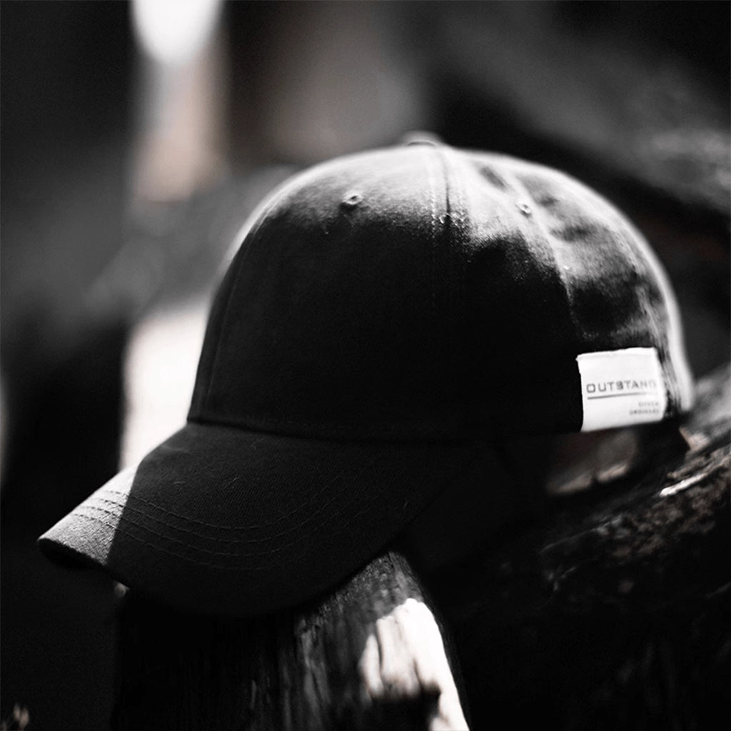 Pure Black Baseball Cap