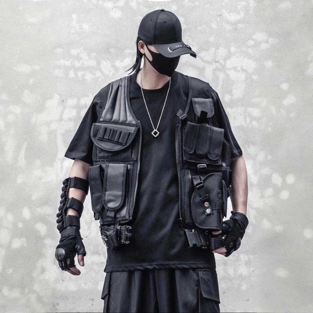 Black Tactical Vest
