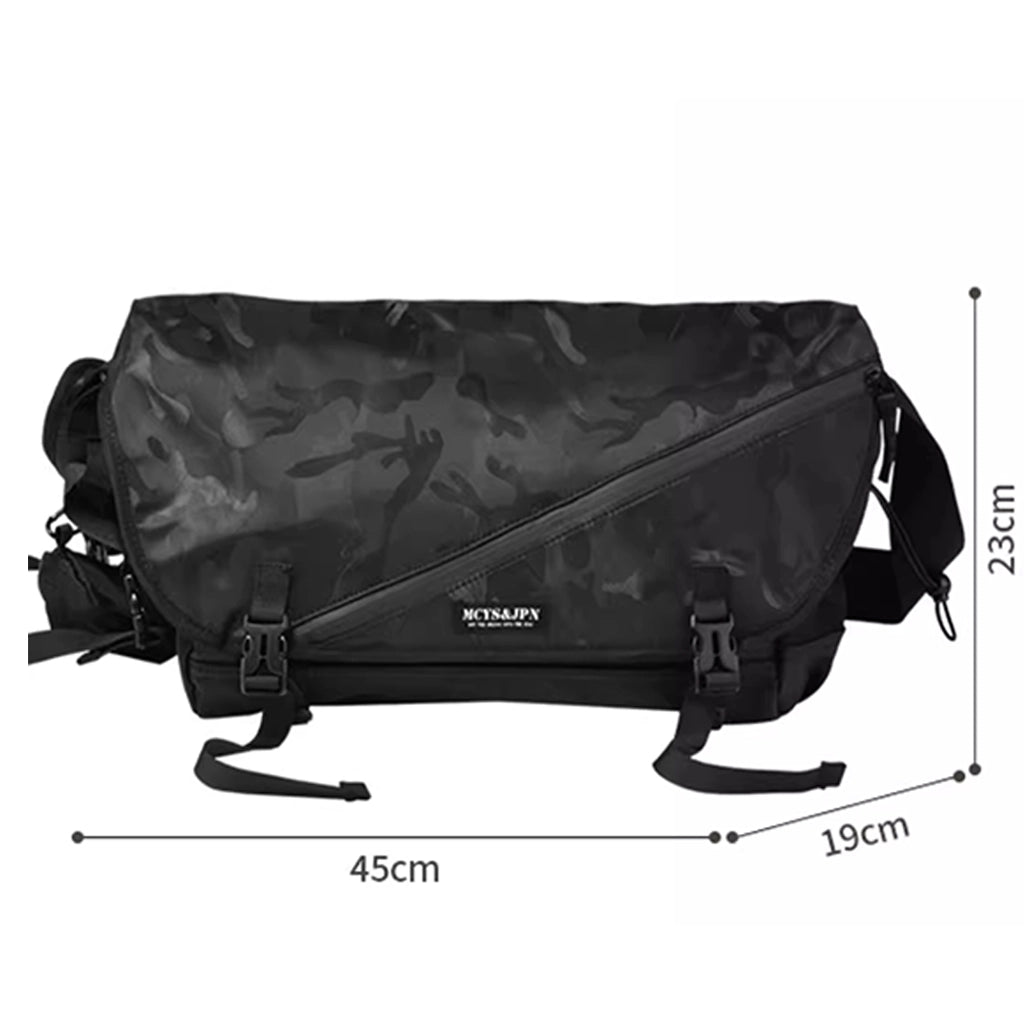 Black Camo Waterproof Crossbody Sling